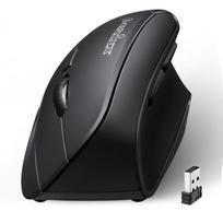 Perixx PERIMICE-715II Ergonomic Mouse, Vertical, Right-Handed, USB, Ergonomic Design (Wireless)