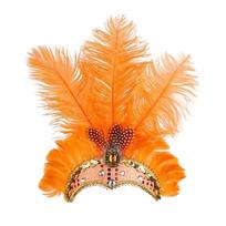 Exquisite Sequin Feather Headband Vintage Stage Performance Hair Accessories  Headdress