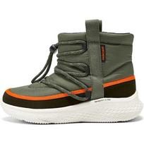 Skechers Boys Sports Comfortable Non-Slip Warm Boots Kids boots Olive 406395L-OLBK 27.5