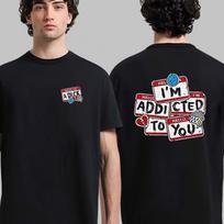 Simple Plan T-Shirt Reprint Hello I’m Addicted To You Lyric Unisex S-3XL S