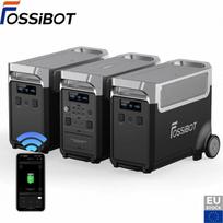 FOSSIBOT F3600 Pro, su dviem FB3840 baterijomis, 11520 Wh LFP baterija, namams/avarinėms situacijoms/APP