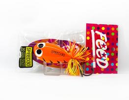 Feed Speed 30 Hand Made Wood Frog Floating Lure 30 grams 09 (1009)