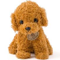 Heart Angel Plush Toy Dog - Toy Poodle - Animal - ChildKid - Girl - Birthday Gift (Plush Toy Toy Poodle, Beige)