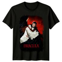 Drakula (1979 m) Filmo plakato įkvėpti marškinėliai Retro 70-ųjų stiliaus marškinėliai Unisex 4XL
