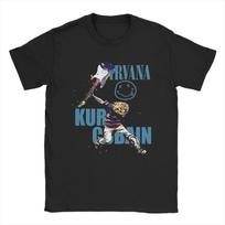Nirvana Grunge Band Tee Graphic T Shirt Streetwear Vintage Y2K Mens [S-6XL] M