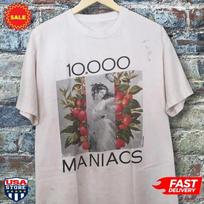 Vintage 1993 10000 Maniacs Our Time In Eden T-Shirt All Size S-3XL XL