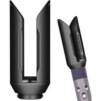 Plaukų glotninimo antgalis, suderinamas su Dyson Airwrap HS01 HS05 HS08, Švelnaus oro srauto apdailos priedas Dyson Air Wrap, Plaukų tiesintuvas juoda