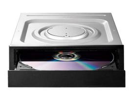 I-O DATA DVR-S24Q Internal DVD Drive, M-DISC compatible, Serial ATA, Windows 11 compatible, includes software.