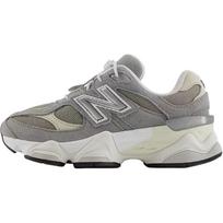 New Balance 9060 Bungee Lace Little Kid Wide 'Slate Grey Timberwolf' 32.5