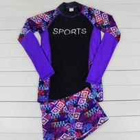 2018 Women's Two-Piece Long Sleeve Wetsuit: Snorkeling, Surfing & Yoga Suit with UV Protection M