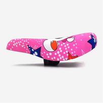 Kids Bicycle Saddle Comfortable Bike Saddle for Children Pink Seat for Baby Ultralight Cycling Spare Parts Cute for Kids Riding rožinė