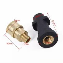 1/4 Inch Quick Connect Pressure Washer Adapter - Compatible with Karcher K2-K7 1/4  Female Water Hose Fitting