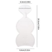 Small Wallet DIY Acrylic Template Leather Craft Mini Coin Purse Tool Set for Handmade Workshop