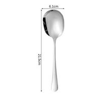 Stainless Steel Serving Spoons Slotted Long Handle Portable Utensil for Salad Buffet Catering Kitchen Party Use