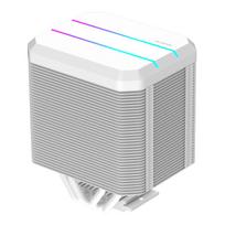 ALSEYE CPU Cooler M90, an air-cooled CPU cooler with a special hidden fan design and ARGB light effect cover, compatible with Intel