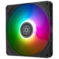 SilverStone SST-AS140B-ARGB High-Performance 140mm Slim Fan with Full-Range PWM and ARGB Lighting Effects