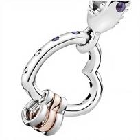 Charms Do Pandora Pakabukas Charms Širdis Su Širdelėmis Charmsai Braškė