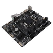 Dual DDR4 memory motherboard, LGA 1151 CPU slot, Realtek ALC887 8-channel sound chip, DVI output, PCIe 3.0, 5-phase power supply, Realtek Gigabit
