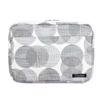 STYLE Decor PC Case, Laptop Case, Cover, Stylish and Cute, for 13.3-inch Laptops, Gray, Simple Circle Pattern, W0707510-NVL2602 Includes pocket