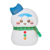 AnyMai Lottery: Chiikawa Turns into a Snowman Prize B: Plush Toy (Bicolor Cat)