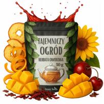 Herbata Owocowa Tajemniczy Ogród Wzmocnienie Mango Wiśnia Jabłko 50 G