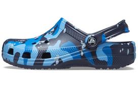 Crocs Classic Printed Camo Clogs 'Blue Navy' 206454-4HQ 48-49