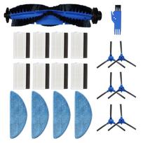 Practical-Main Side Brush Hepa Filter Mop Pads Rag Robot Vacuum Cleaner Spare Parts Accessories For Cecotec Conga 2290 Ultra 056