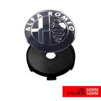 2026 Hot Alfa Romeo 4pcs/set 56mm Car Wheel Center Hub Stickers 60mm Car Wheel Center Hub Caps Auto Decoration Accessories For A 4pcs For Alfa Romeo