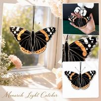 Butterfly Acrylic Window Suncatcher Decorative Hanging Ornament Unique Mother's Day Gift Indoor Outdoor Use one size