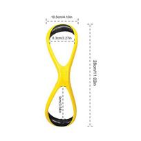Forearm Fulcrum Fin for Swim Training Professional 8 Shape Paddle Freestyle Swimming Aid Tool for Backstroke Breaststroke Swim