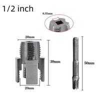 1/2inch 3/4inch PPR/PVC Water Pipe Threader Tapping ToolInternal Thread External Thread Integrated Water Pipe Wire Opener