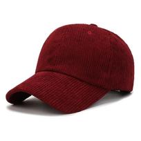 Unisex Hip Hop Outdoor Sun Hat Adjustable Corduroy Baseball Cap Baseball Hat