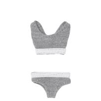 Azone International 112 Sporty Bra & Shorts Set (Gray) Doll Outfit