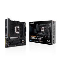 ASUS TUF GAMING B760M-PLUS D4 Intel 14th, 13th, and 12th Generation CPU Compatible LGA1700 B760 DDR4 mATX Motherboard  Domestic Authorized