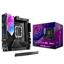 ASRock B860I Lightning WiFi Motherboard, Compatible with Intel Core Ultra CPUs (LGA1851), B860I Chipset, DDR5 Mini ITX Motherboard [Authorized