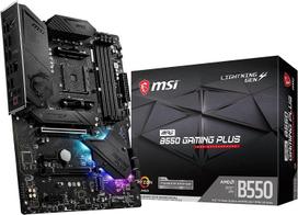 MSI MPG B550 GAMING PLUSA ATX Motherboard [AMD B550 Chipset] for Ryzen 5000 Series Processors MB5873