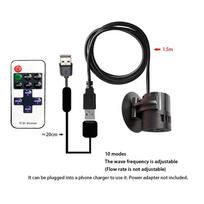 mini Wave Maker for nano Marine Coral Reef aquarium Small Wavemaker Water Pump Saltwater & Freshwater Seawater Fish Tank 3W