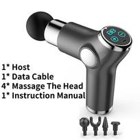 Premium Mini Massage Gun Portable Lcd Muscle Relaxation Device With Multiple Speed Settings