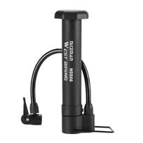 1pc/WEST BIKING MTB Bicycle Pump 80 PSI Bike Manual Air Pump Balloon Tire Inflator Schrader Valve Floor Pump Cycling Accesories juoda