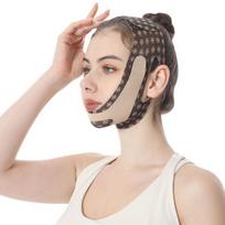 V Line Face Lifting Strap Women Double Chin Strap 3D Face Design Adjustable Breathable Beauty Bandage Skin Care Beauty Tool for Women Men