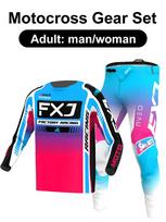 motocross gear set Enduro cross Jersey Pant Kits Racer Gear Set Off-road Mens Kits Women's mountain Downhill Motorcycle MX L-34
