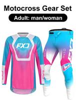motocross gear set Enduro cross Jersey Pant Kits Racer Gear Set Off-road Mens Kits Women's mountain Downhill Motorcycle MX XXL-38