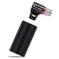 WESTBIKING Mini CO2 Bike Pump Portable Aluminum Alloy Bicycle Pump Kit With Gas Cartridge Ultralight MTB Road Bike Hand Inflator