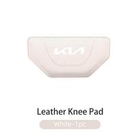 Car Leather Leg Knee Cushions Armrest Elbow Pad Accessories For KIA Stinger Optima Cerato Soul Venga Forte Spectra Sedona