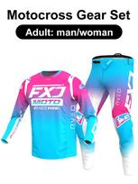 motocross gear set Enduro cross Jersey Pant Kits Racer Gear Set Off-road Mens Kits Women's mountain Downhill Motorcycle MX S-30