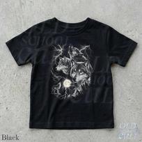 Wolf Lightning Kids Graphic T-Shirt. Youth Wolves Tee, Toddler Nature Vintage 90s Shirts 120