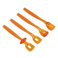 1Set Tongue Muscle Trainer Portable Oral Lips Muscle Exerciser Recovery Tongue Training Tool for Dysarthria Muscle Training oranžinė