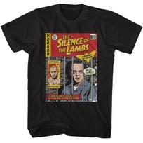 Silence Of The Lambs - Comic Cover - American Classics - Solid Black  Short 100