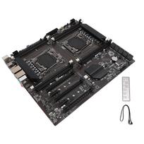 X99 LGA 2011-3 Motherboard, Computer Motherboard for PC Game Server, 4 x USB 3.0, 4 x USB 2.0, 8 x DDR3 DIMM, for E5 2673V3, 2666V3, 2678V3 CPUs