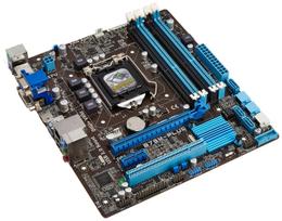 ASUSTek Intel B75 Express chipset mATX motherboard B75M-PLUS